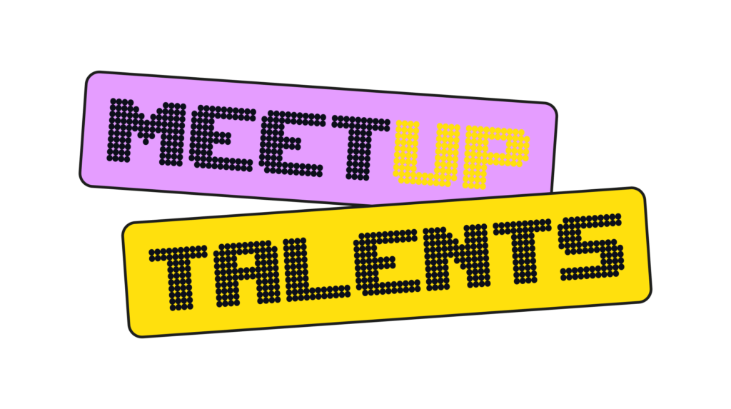Logo meetup talents job dating